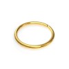 - Argola Nariz Lote 50 pçs Aço Gold Flexível - Produto Nacional